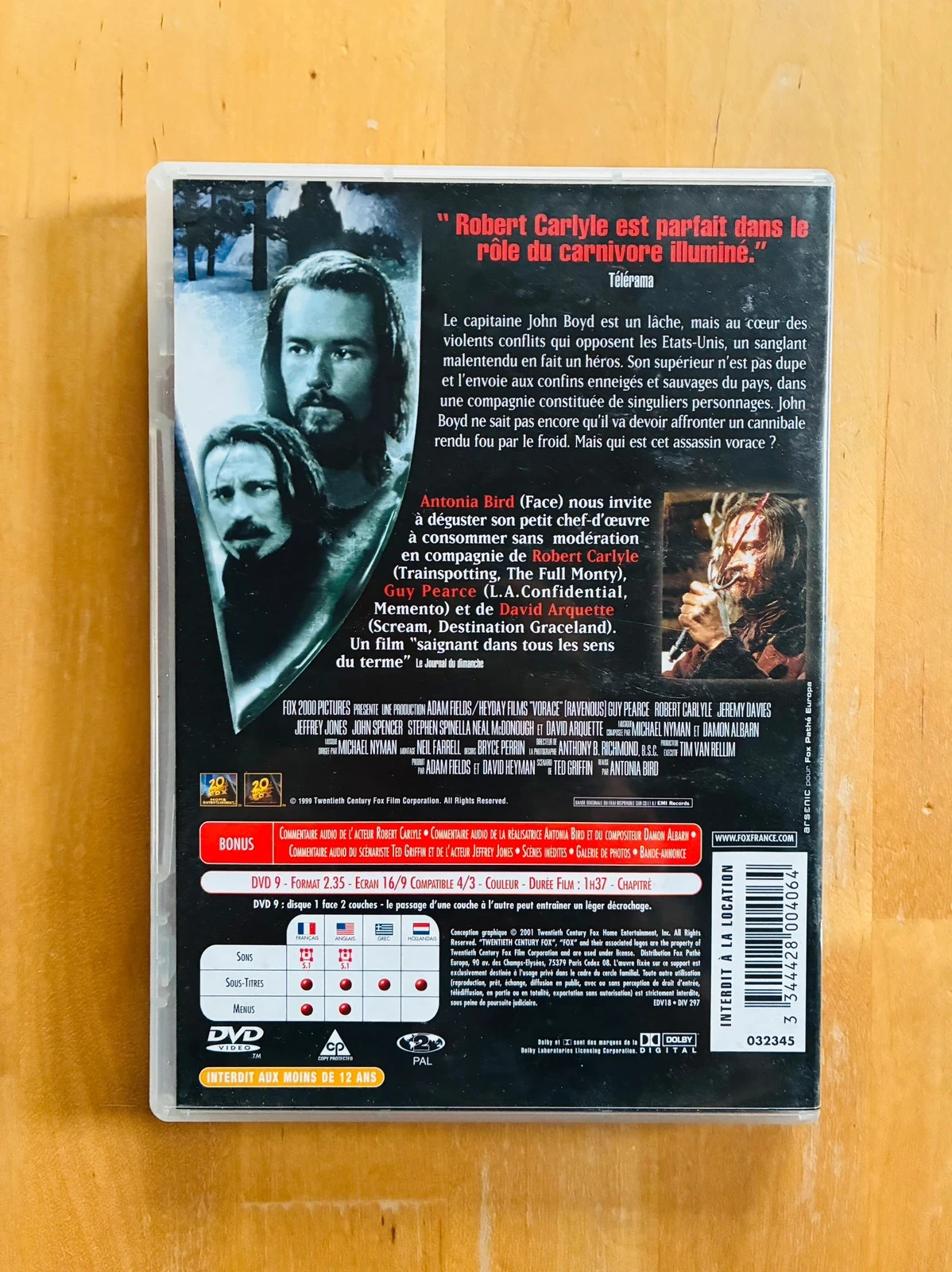 DVD Vorace. – photo 3
